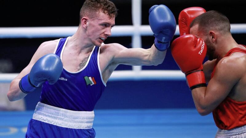 Belfast flyweight Brendan Irvine is the only Irish boxer to have qualified for the Tokyo Olympics thus far. Picture by PA 