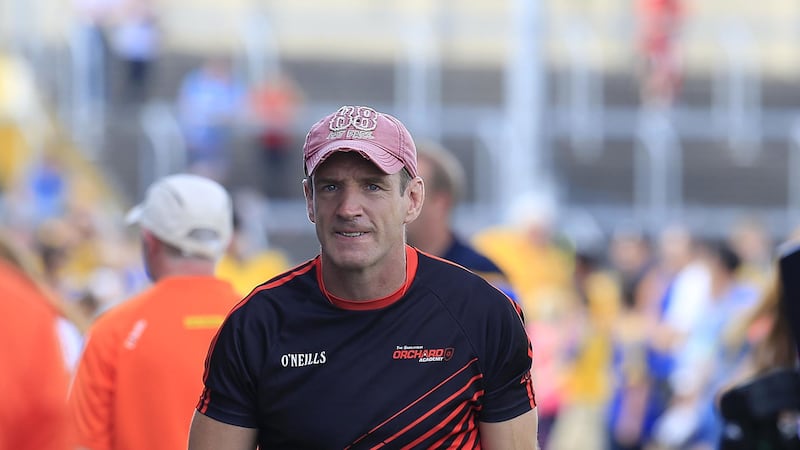 Kieran McGeeney saw his Armagh side go out fighting in a thrilling encounter with Roscommon Picture by Philip Walsh