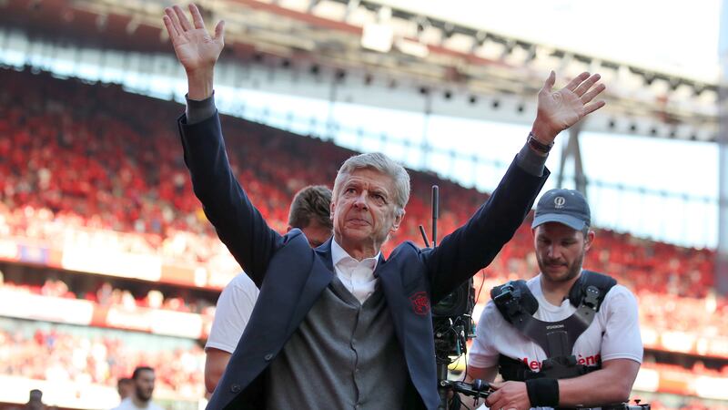 Arsenal marked Arsene Wenger’s last home game in charge with a 5-0 win against Burnley