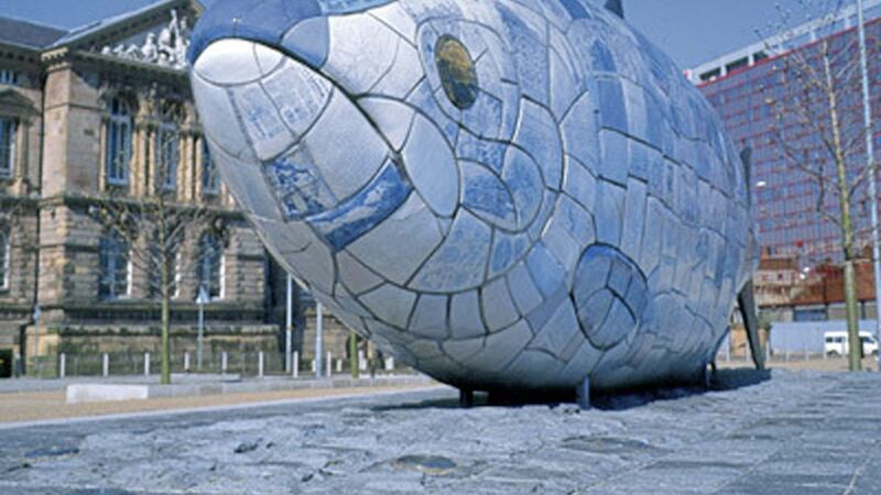 Belfast has some impressive public art, including John Kindness&#39;s Bigfish. 