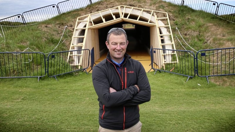 Royal Portrush Golf Club&#39;s course manager Graeme Beatt. Picture by Hugh Russell 