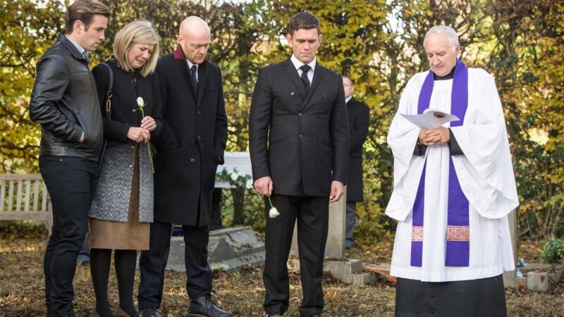 EastEnders to bid an emotional - and dramatic - farewell to Ronnie and Roxy Mitchell