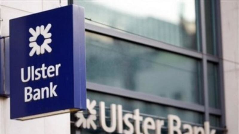 Ulster Bank&#39;s parent firm RBS swung to a large loss in the third quarter 