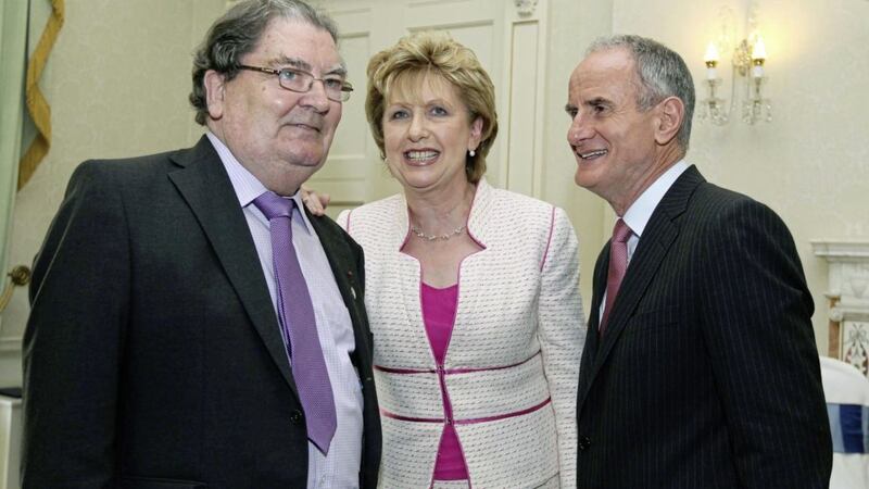 Former President Mary McAleese and her husband, Martin, will be patrons of the foundation 