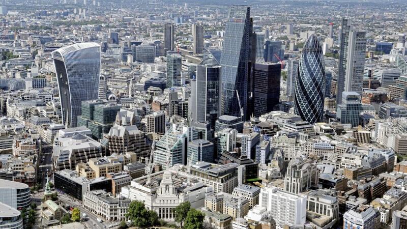 Tens of thousands of jobs are under threat in the City in London - as well as Belfast - following Brexit, a report says 