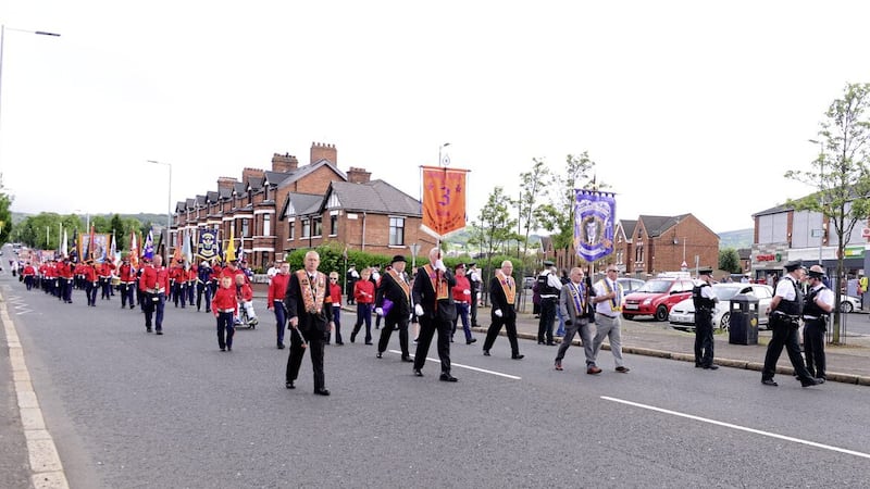 A 2016 deal between north Belfast lodges and Ardoyne residents resolved the flashpoint parade dispute.
