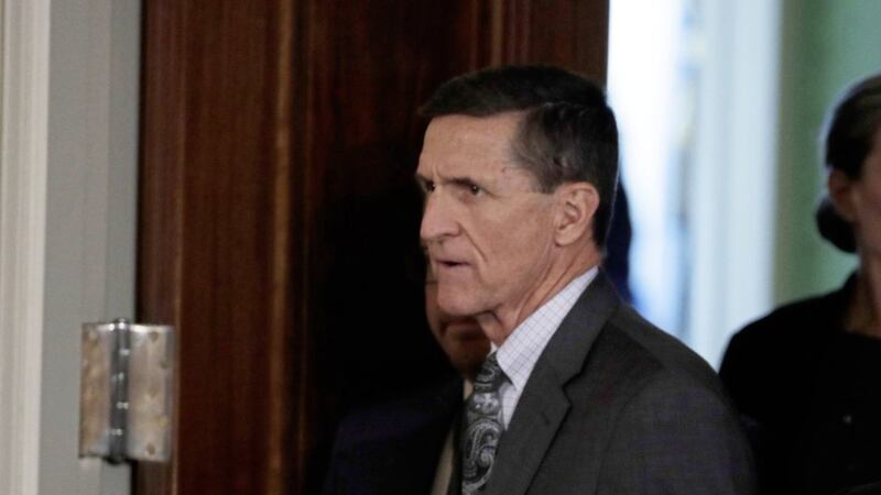 Michael Flynn who has resigned as Donald Trump's national security adviser. Picture by Evan Vucci/AP