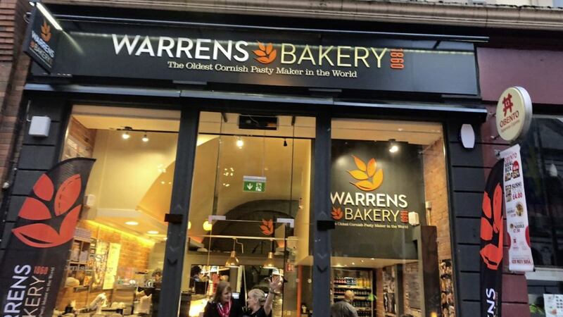 Warrens Bakery opened its first store in Northern Ireland on Belfast&#39;s Royal Avenue last week 