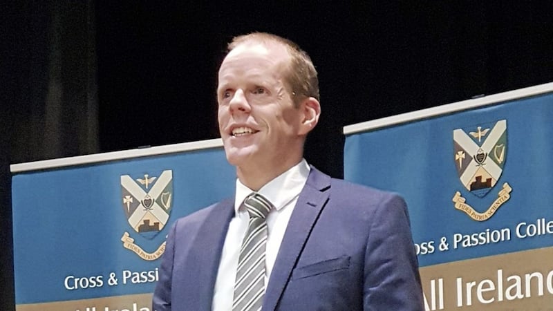 Paul McClean, principal of Cross and Passion College in Ballycastle 