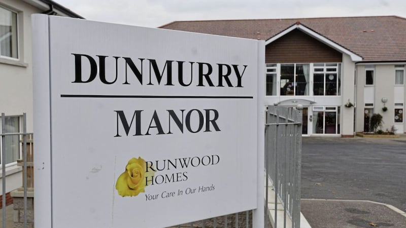 Dunmurry Manor Care was severely criticised in an investigation into care standards 