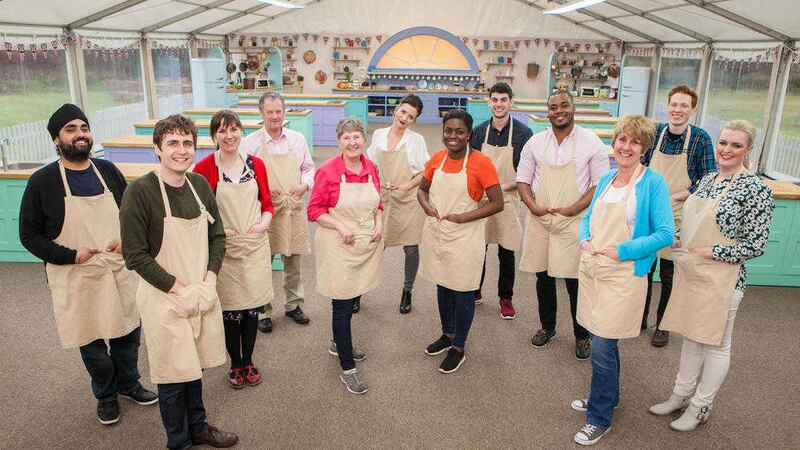 From left, Rav, Tom, Kate, Lee, Val, Candice, Benjamina, Michael, Selasi, Jane, Andrew &amp; Louise will compete in this year's contest. Picture by Mark Bourdillon/BBC/PA Wire