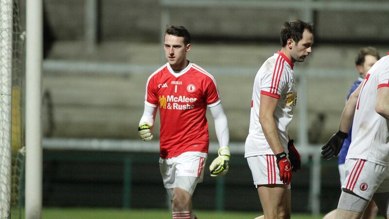 Tyrone goalkeeper Niall Morgan has been ruled out of the NFL Division Two final through injury &nbsp;