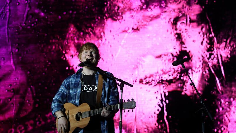 Sheeran and Eminem’s collaboration will be released on Friday.