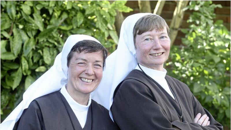 Former Adoration Sisters Elaine Kelly and Martina Purdy. Picture by Hugh Russell