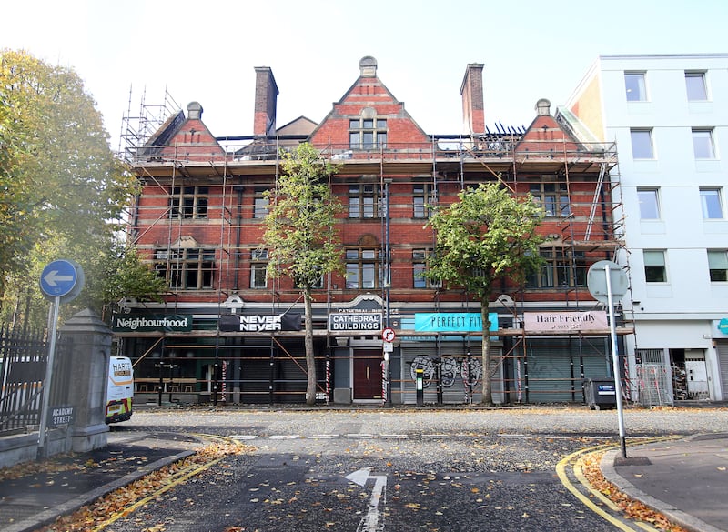 The October 2022 fire was devastating for the businesses and retailers based in the listed building.
