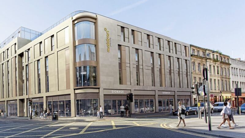 The four-star Maldron Hotel in Newcastle city centre, due to open in March 2019, has been sold by McAleer &amp; Rushe for &pound;32.7 million 