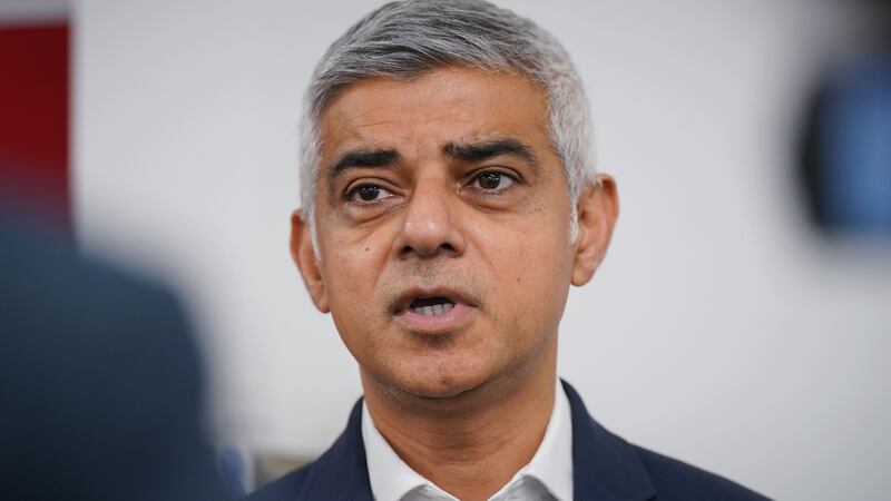 Mayor of London Sadiq Khan has backed calls for a ceasefire in the Israel-Hamas conflict (Yui Mok/PA)
