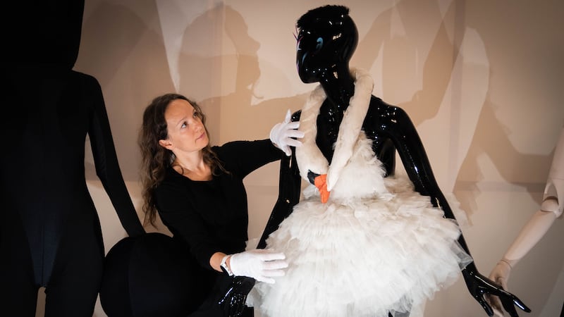 The swan dress worn by Bjork to the 2001 Oscars will go on display at the Design Museum (James Manning/PA)