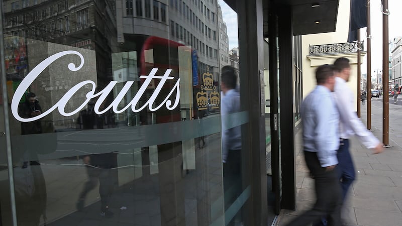 Coutts closed Nigel Farage’s bank account (Philip Toscano/PA)