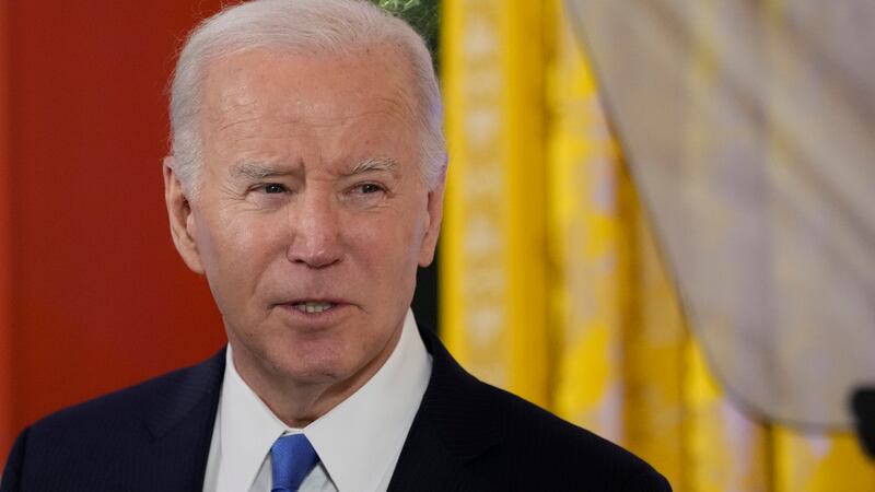 President Joe Biden says Israel is losing international support (AP Photo/Jacquelyn Martin)