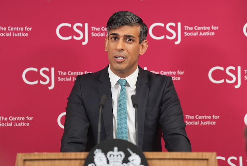 Prime Minister Rishi Sunak said it was ‘right’ that Mark Menzies resigned the party whip