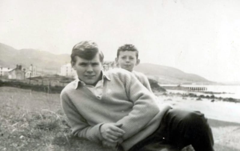 A young Pat Doherty in Buncrana in the 1950s