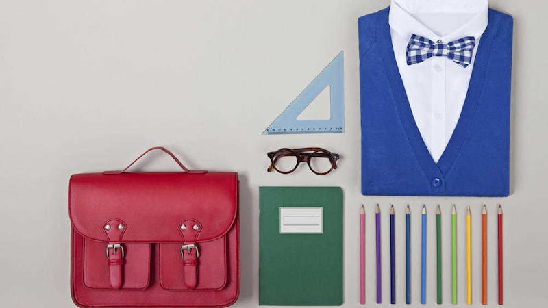 The contents of a school bag &ndash; only some of which today&#39;s kids will recognise 