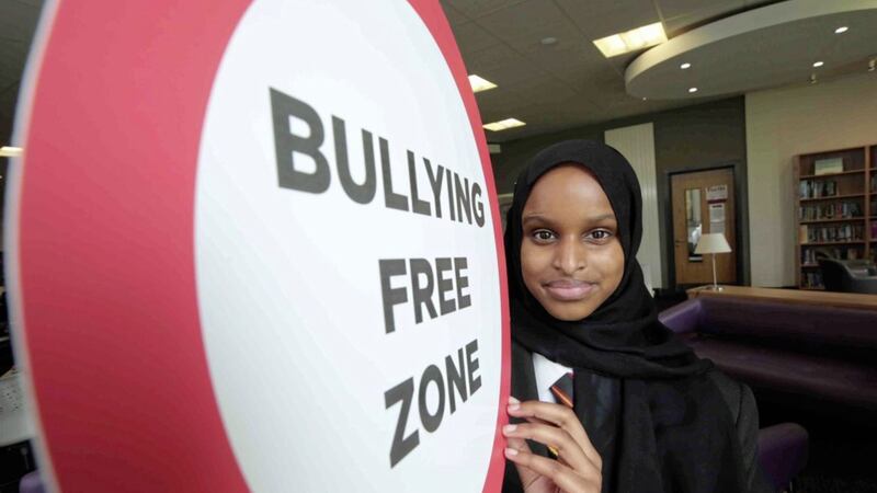 Nawal Abdirahman from Lagan College, which is taking part in Anti-Bullying Week 2018 