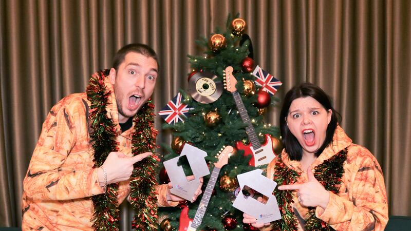 YouTuber Mark Hoyle and his wife Roxanne Hoyle have topped the charts for the last two years at Christmas.