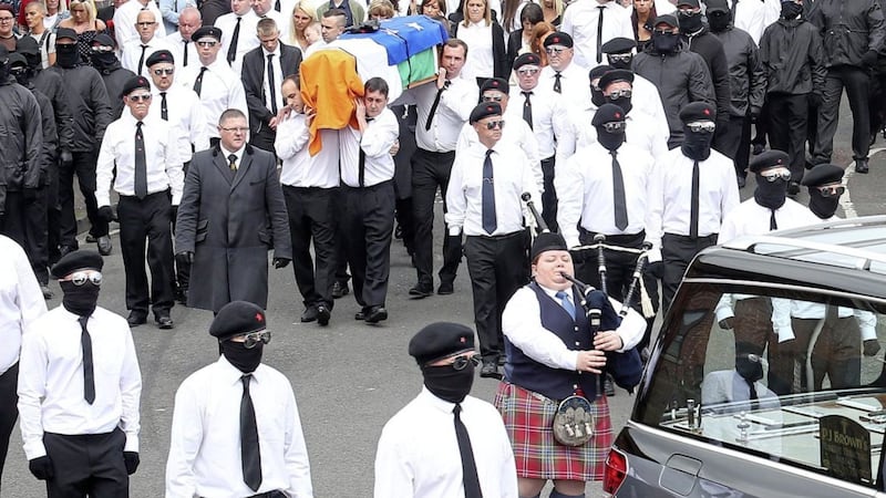 Piper Lee Lawson said she had no idea she would be leading the funeral of former INLA man Martin McElkerney. Picture by Mal McCann 