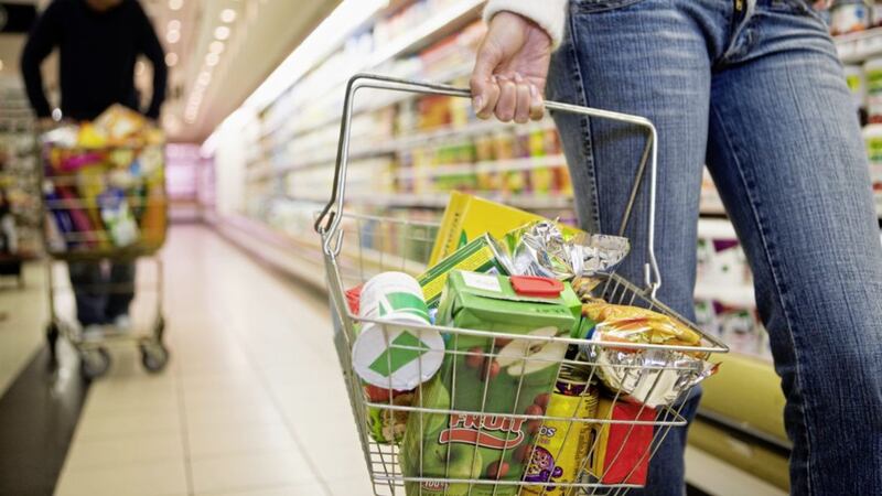 All major supermarkets in the north sold more groceries in the last quarter according to industry figures 