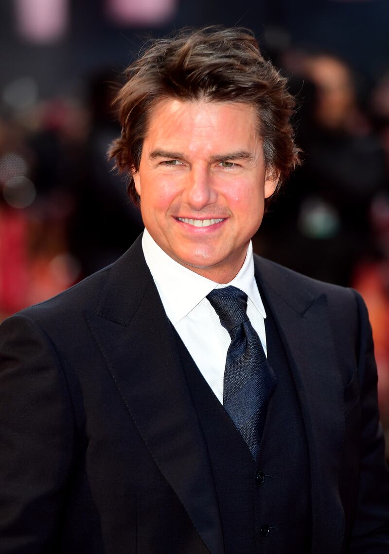Tom Cruise at a premiere