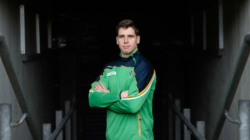 Mayo and Ireland star Lee Keegan pictured at Croke Park on Wednesday<br />Picture by Sportsfile&nbsp;