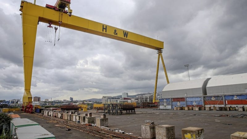 The Harland &amp; Wolff shipyard in Belfast. Picture by Mal McCann. 