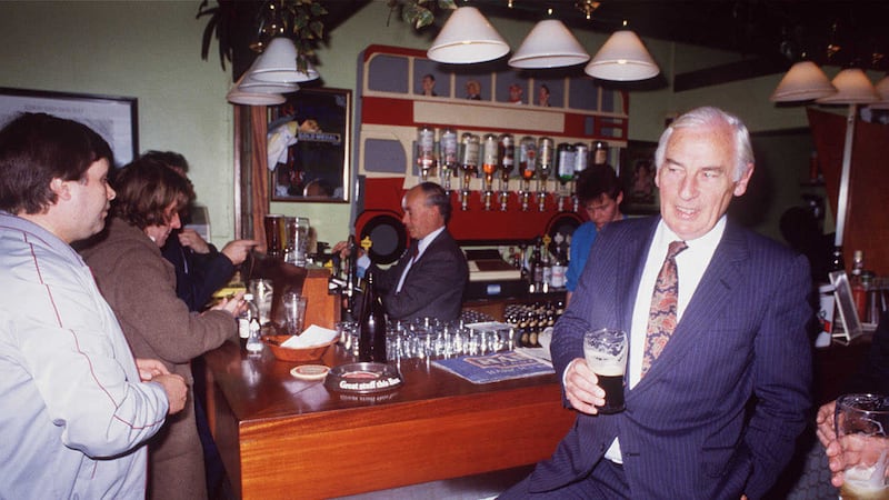 &nbsp;Former t&aacute;naiste Peter Barry, pictured in the 1980s, who has died at 88