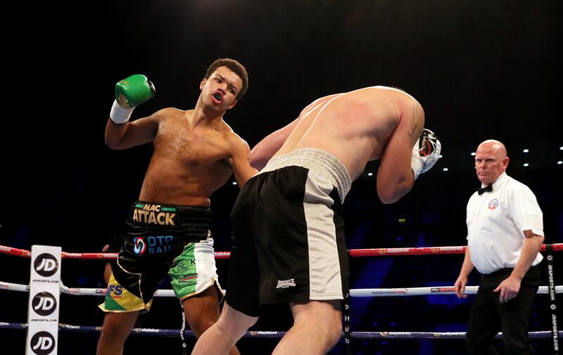 Tommy McCarthy's bid to regain the European title ended in defeat