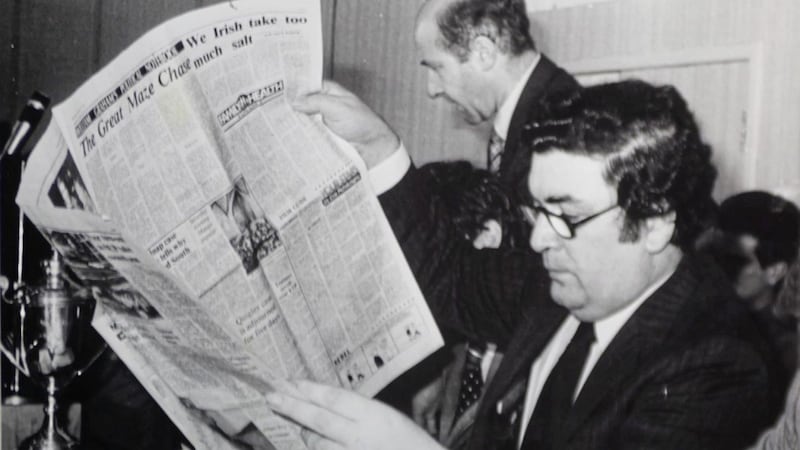 John Hume faced criticism in the souther press for his talks with Gerry Adams 