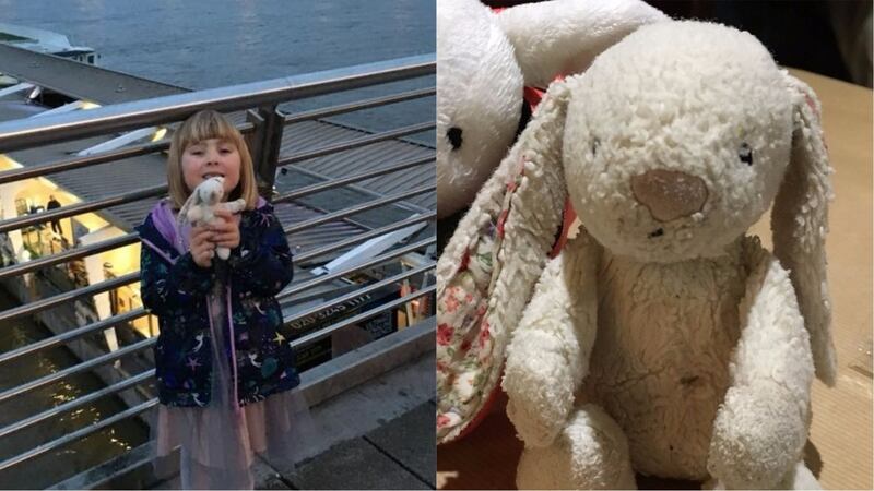 Sophia Broxup, 5, lost Rabbi on the London Tube.