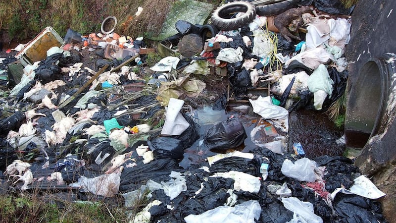 The number of convictions for waste offences has dropped by a third since 2013. Picture by Pacemaker 