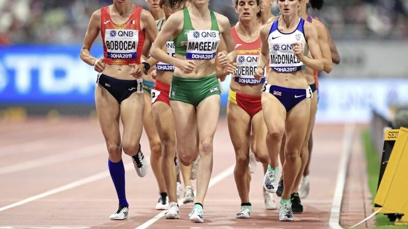 Ciara Mageean reached the 1,500m final at the World Championships last October, running a personal best time of 4:00:15 to finish in 10th. Picture by PA 