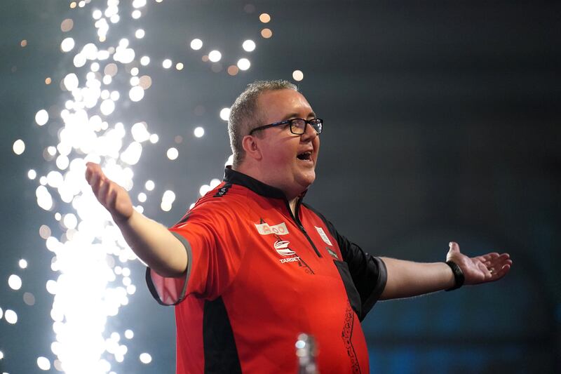 Stephen Bunting won the Cazoo Darts Masters in February