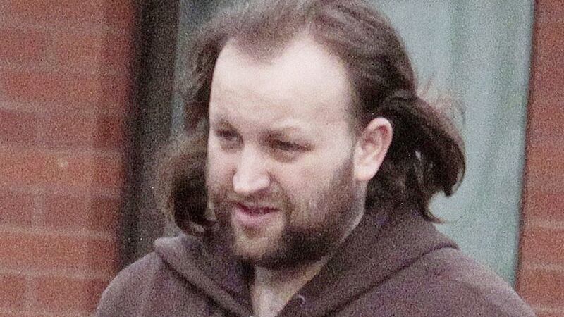 Daniel McCormick (24) leaves Coleraine Magistrates Court. Picture by Mark Jamieson 