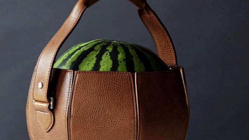 The Tsuchiya Kaban watermelon bag is price on request 