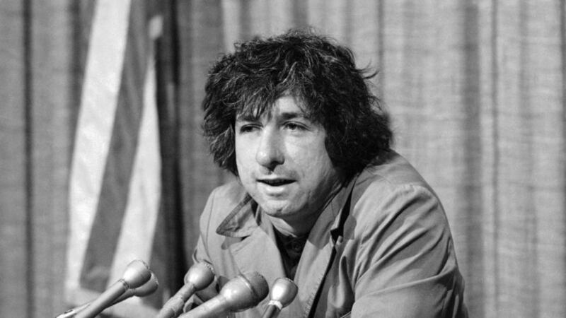 Former American senator Tom Hayden died on Sunday at his home in California. Picture by George Brich, Associated Press