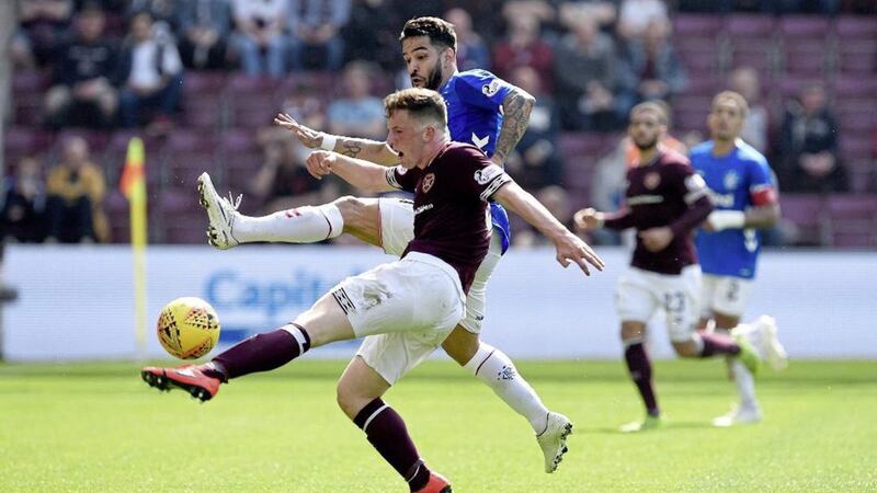 Bobby Burns has broken into the Hearts first team in double quick time and is hoping to be involved in today&#39;s Scottish Cup final against Celtic 
