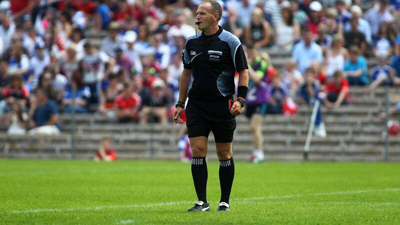 Conor Lane (pictured) will referee next month's All-Ireland final between Dublin and Mayo, with Down's Ciaran Branagan set to referee the minor decider.