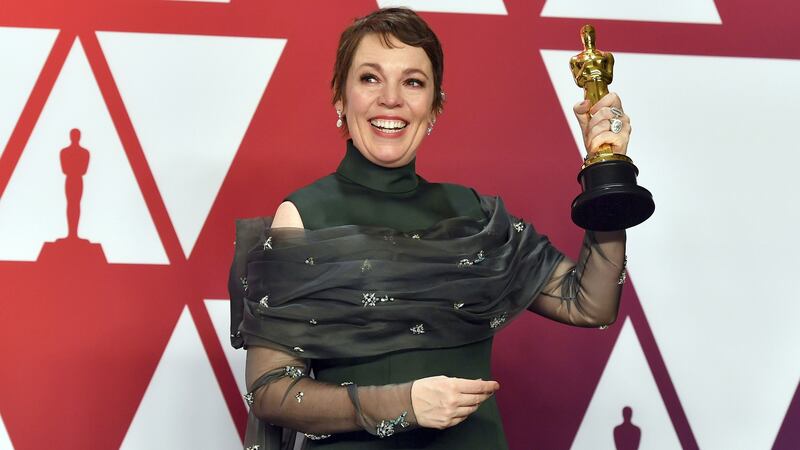 The actress has won her first Academy award.