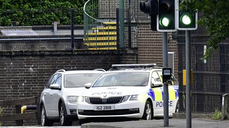 A controlled explosion was carried out at PSNI HQ in east Belfast yesterday 