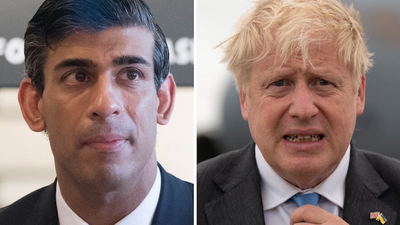 Former British prime minister Boris Johnson is reportedly ready to clash with his successor Rishi Sunak over the Northern Ireland protocol