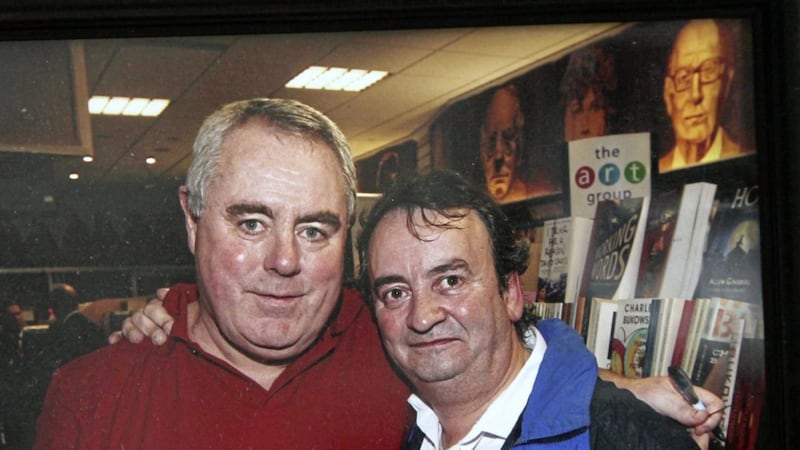 Richard O&#39;Rawe and his friend Gerry Conlon 